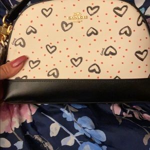 Brand new coach heart handbag